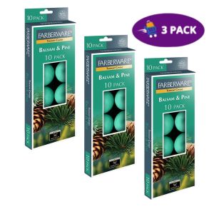 Velas Aromaticas Farberware Tealight Candle Balsam and Pine (3 Pack) $4.00