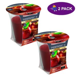 Velas Aromaticas Farberware Tealight Candle Apple Cinnamon (2 Pack) $3.00