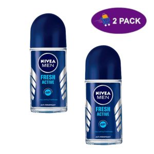 Nivea Men Fresh Active Roll On (50ml) 2 x $6.00