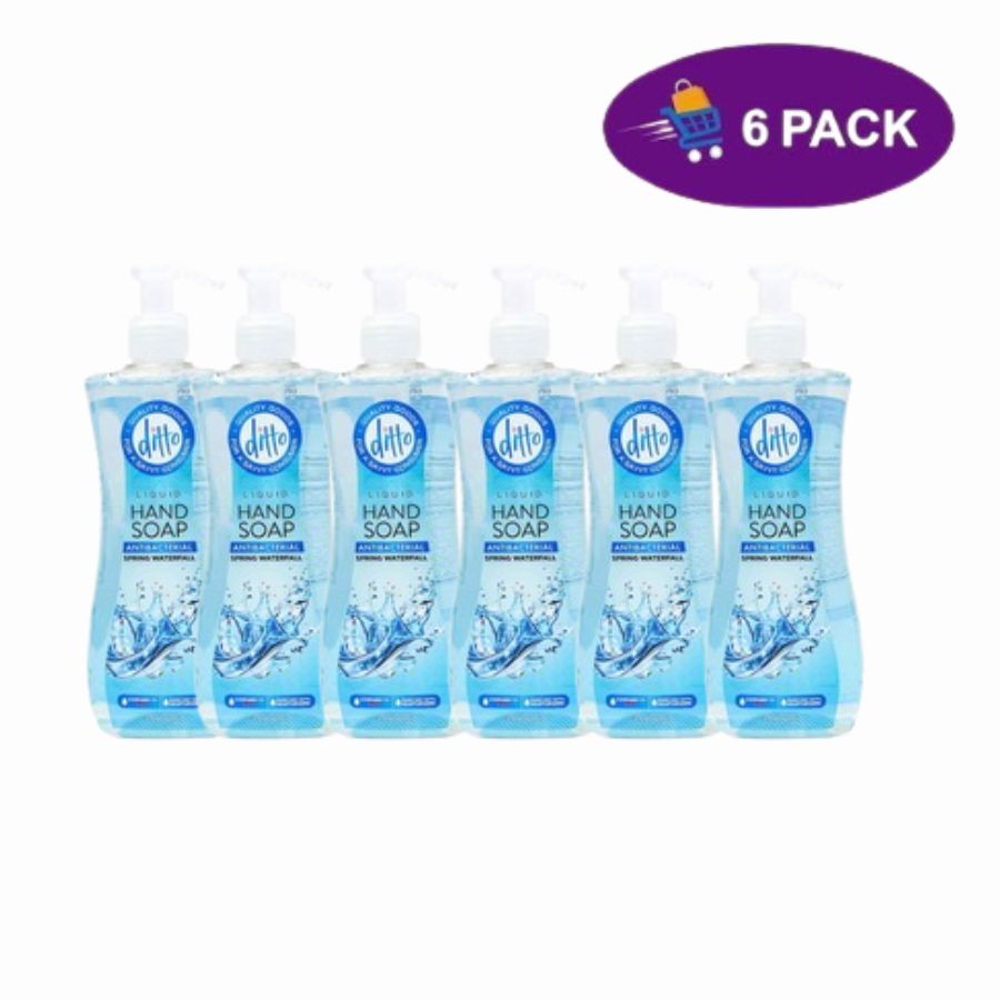 WhatsApp Image 2026-02-27 at 2.05.23 PM (2) Ditto Jabón Liquido Antibacterial Spring Waterfall (400 ml) 6x$10.50 - Imagen 1