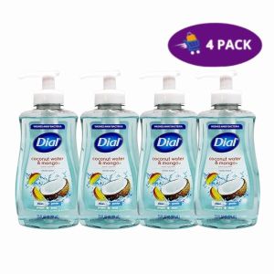 Dial Jabón líquido para manos agua de coco y mango (7.5oz) 4x$10.00