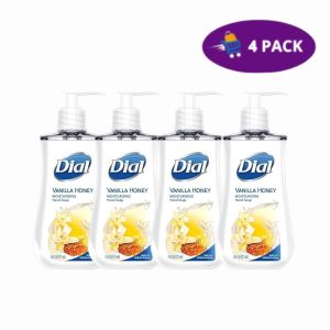 Dial Jabón líquido de manos miel de vainilla (7.5oz) 4x$10.00