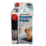 Puppy Pads Para Perros Charcoal,50 Tapetes 22x23 Pulgadas