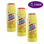 SOS Powder Cleanser With Bleach Original (21 OZ) 3x$5.50