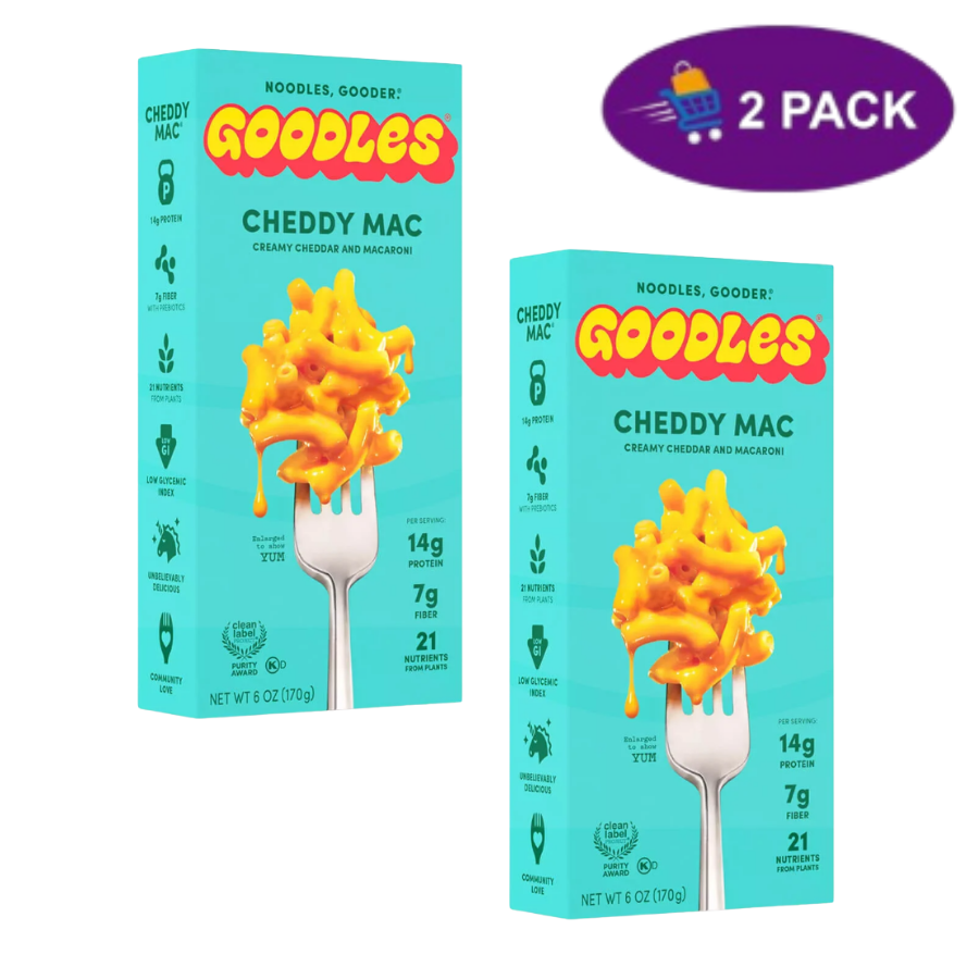 chedy mac Goodles, Mac & Cheese, Cheddy Mac (6 OZ) 2x$8.00 - Imagen 1