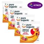Pure Organic Twisted Fruit Bites Strawberry Mango (0.71 Oz) 4 x $5.00