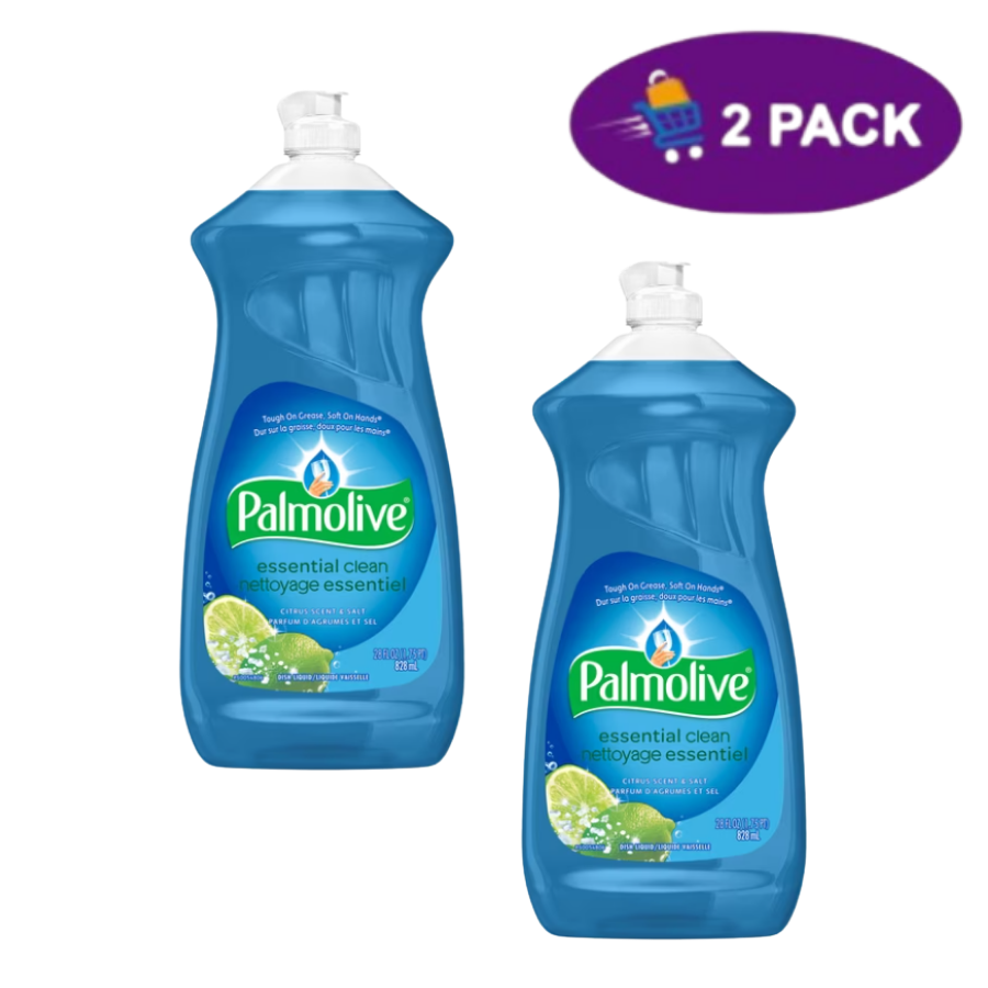 palmo azu Lavatrastes Palmolive Citrus Scent + Salt (828ml) 2 x $7.00 - Imagen 1