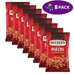 Snyder's of Hanover Hot Buffalo Wing Pretzel Pieces (2.25 oz) 8x$7.50