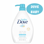 Baby Dove Hair To Toe Wash Rich Moisture Pump 1000ml