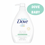 Baby Dove Hair To Toe Wash Sensitive Moisture Pump 1000ml