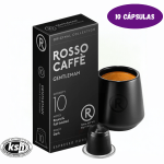 Cápsulas de café Rosso Caffe Gentleman Intensity 10 (10 Cápsulas) $5.99