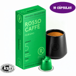 Cápsulas de café Rosso Caffe Purismo Intensity 5 (10 Cápsulas) $5.99