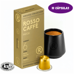 Cápsulas de café Rosso Caffe Ricco Intensity 6 (10 Cápsulas) $5.99