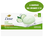 Dove Go Fresh Beauty Cool Moisture de Barra ( 6 Barras -106g) $10.00