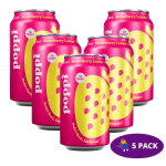 Soda Prebiotic Poppi Strawberry Lemon (12 fl oz) 5x$12.50