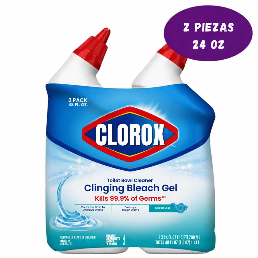 6278 Clorox Toilet Bowl Gel (24OZ) 2x$7.00 - Imagen 1