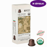 Cápsulas de café expreso orgánico USDA Café Romano Vellutato Angelo (10 Cápsulas) $5.50