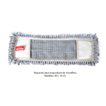 Repuesto para mopa plana de microfibra 40x 14cm
